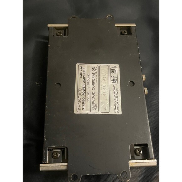 Kenwood KAC-424 2 Channel Stereo Power‎ Amplifier Amp Tested - Picture 7 of 8
